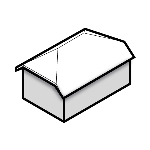 Half Hipped Roof