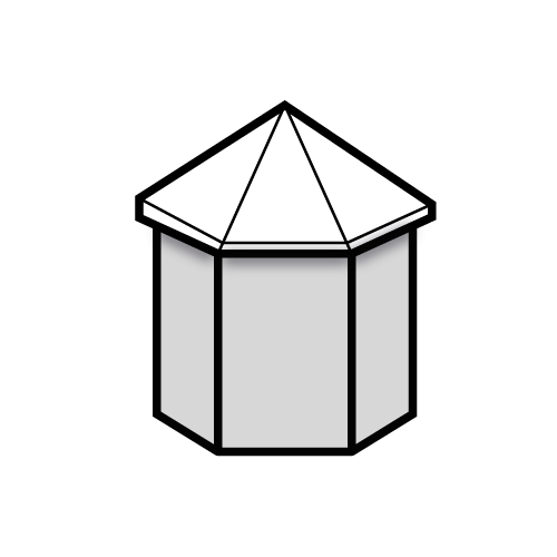 Hexagonal Gazebo Roof