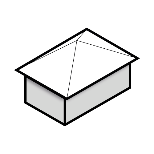 Pyramid Hip Roof